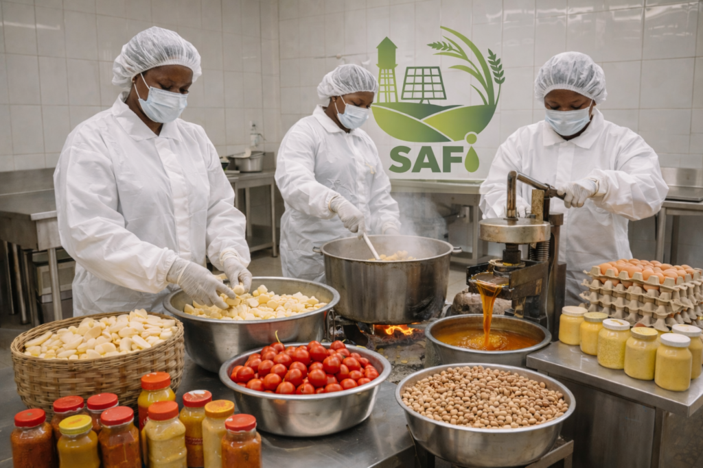 transformation fruits et légumes SAFI